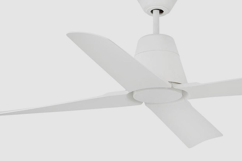 TYPHOON White Ceiling Fan With DC Motor - 33480UL